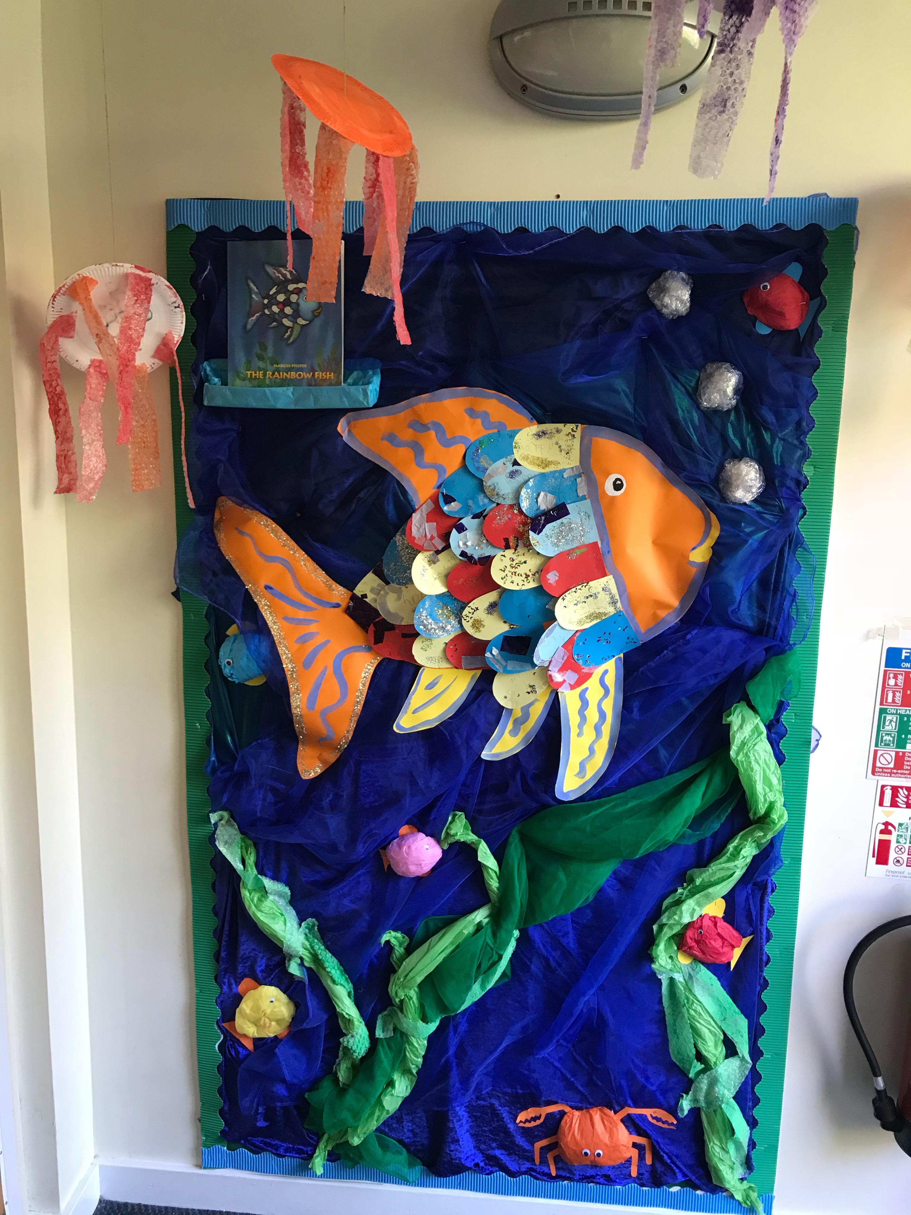 Key Stage 1's Rainbow Fish